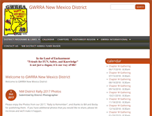 Tablet Screenshot of gwrra-nm.org